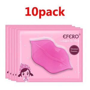 10 PCS GOLD BIO COLLAGEN LIP MASK