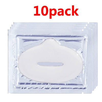 10 PCS GOLD BIO COLLAGEN LIP MASK
