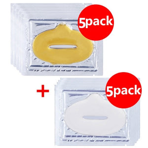 10 PCS GOLD BIO COLLAGEN LIP MASK