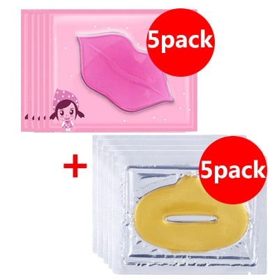 10 PCS GOLD BIO COLLAGEN LIP MASK